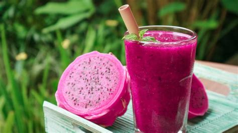 Resep Smoothies Buah Naga Dan Pisang Food Fimela