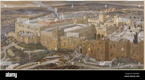 La reconstrucción de Jerusalén y el Templo de Herodes Réconstitution