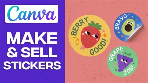 How To Make Stickers On Canva To Sell 2024 Quick And Easy Youtube