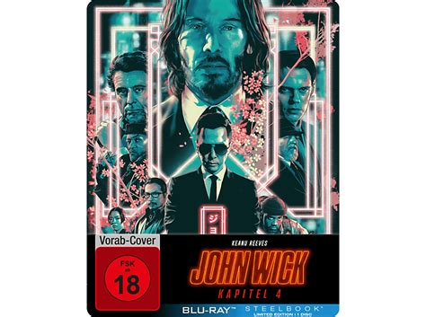 John Wick Kapitel 4 Exklusives Steelbook Blu Ray Online Kaufen