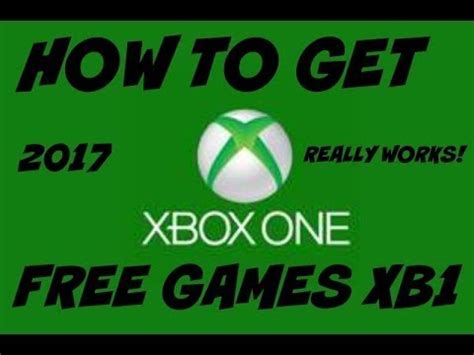 How To Get Free Xbox One Games Youtube