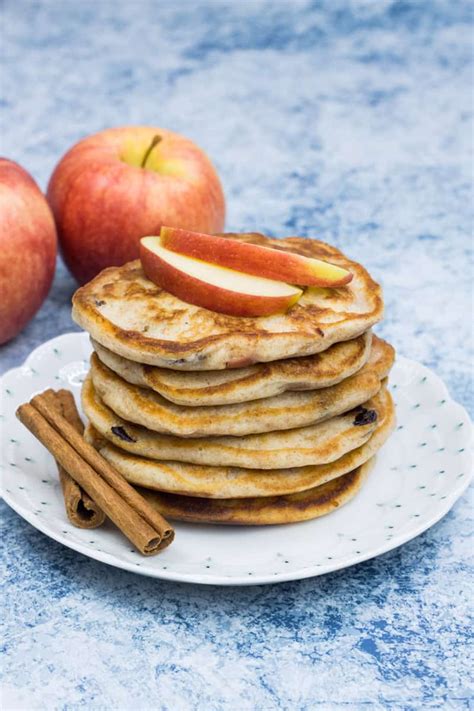 Apfel Pancakes Ohne Zucker Kleine Spinatesser