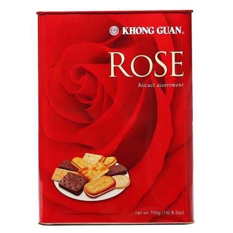 Khong Guan Rose Tin Assorted Biscuit Lazada Singapore