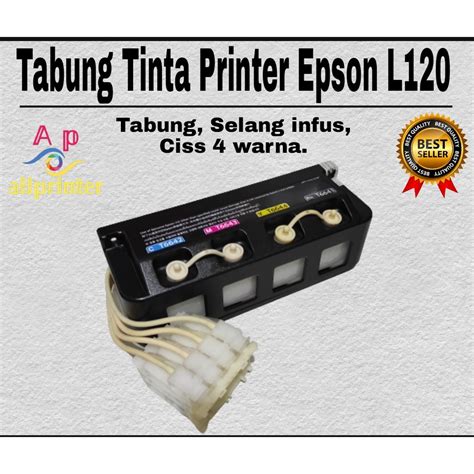 Jual Tabung Tinta Printer Epson L120 Tabung Epson L120 Shopee Indonesia