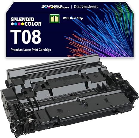 Amazon SPLENDIDCOLOR 3010C005AA Remanufactured 1PK Black T08 Toner