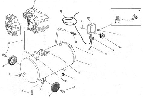 Central Pneumatic Compressor Parts List