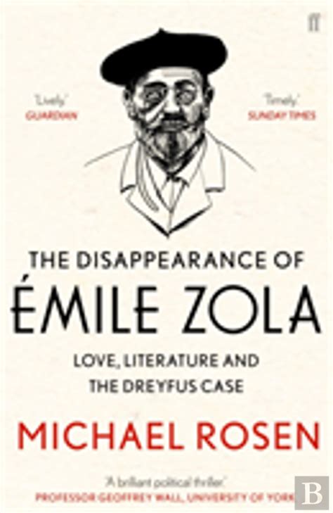 The Disappearance Of Emile Zola Michael Rosen Livro Bertrand