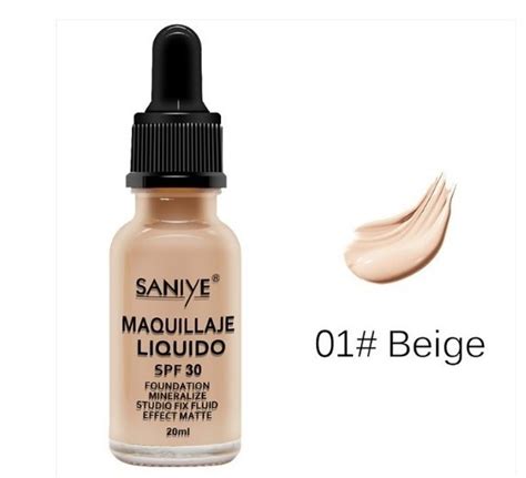 Base Liquida Spf30 Beige Saniye Luces Beautiful