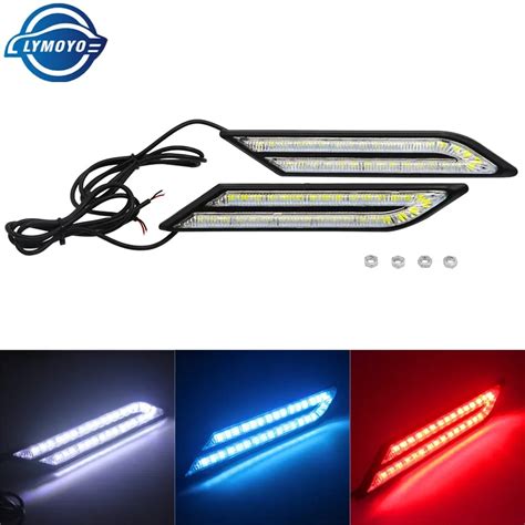 Luces De Circulaci N Diurna Para Coche Luces Led Drl De Freno Y