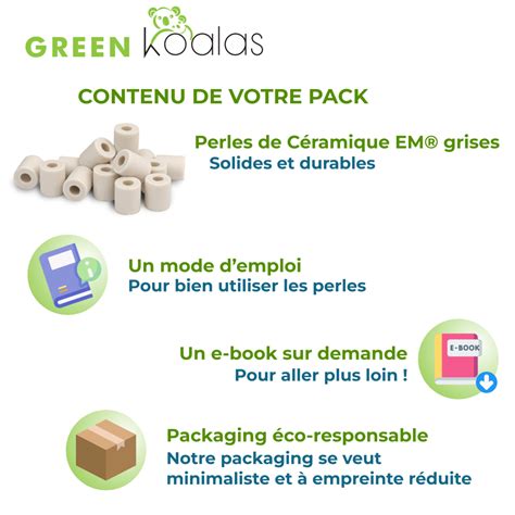 Perles De C Ramique Pour Purifier L Eau Green Koalas