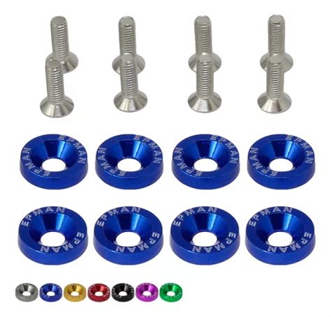 Kit Arruela Anodizada Anilha Billet Universal C Parafuso M6 MercadoLivre