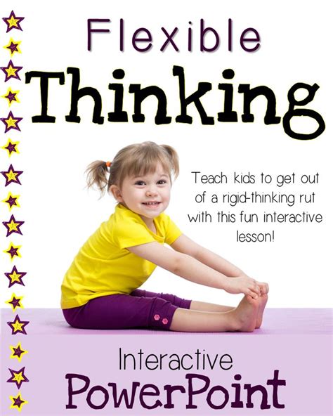 Flexible Thinking Interactive Powerpoint Bonus Worksheet Flexible