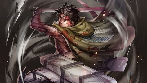 Levi, Attack on Titan, 4K, #25 Wallpaper