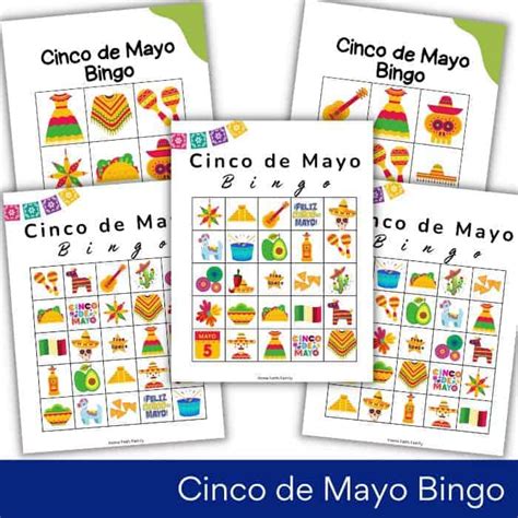 Free Cinco De Mayo Bingo Printables Homemade Heather