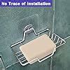 Amazon Pcs Soap Dish Holder No Drilling Aifuda Rustproof