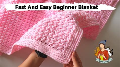 Youtube Crochet Blanket Patterns For Beginners - Looking for an easy crochet stitch that will ...