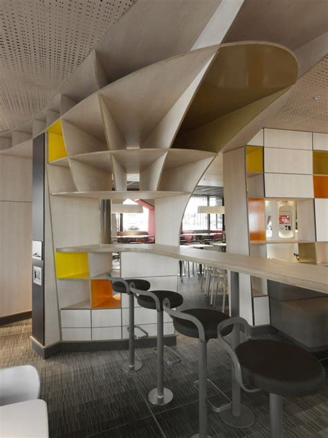 Mcdonalds Interiors In France Patrick Norguet Mcdonalds