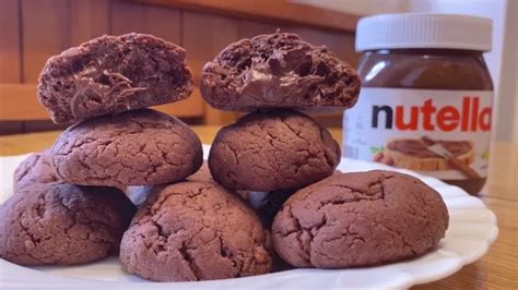 Receta de galletas rellenas de Nutella Recetas Fáciles y Sencillas