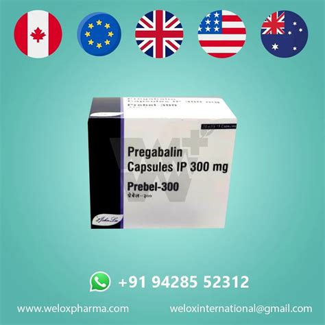 Pregabalin Prebel Mg Capsule At Rs Box Pregabalin Capsules