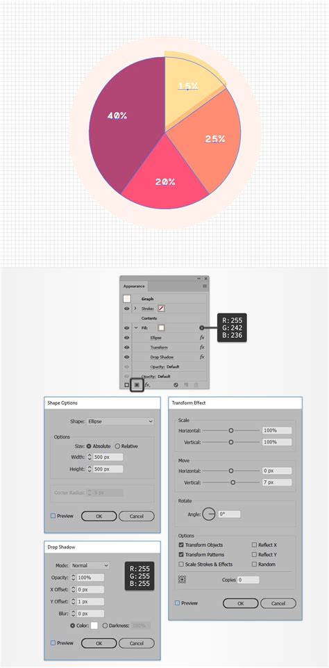 How To Create An Editable Pie Chart In Adobe Illustrator Envato Tuts