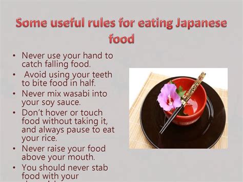 Japanese Table Manners презентация онлайн