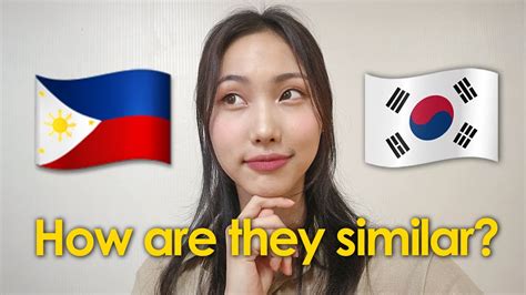 Similarities Between Filipino And Korean Cultures Youtube