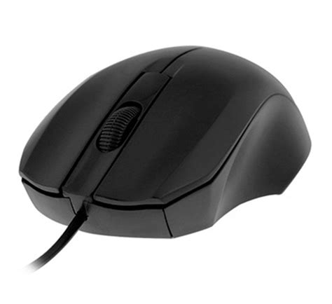 Mouse Óptico Alámbrico 3 Botones Negro Usb XTECH XTM 185 Kitton