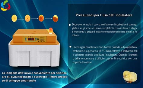 Hethya Incubatrice Per Uova Automatica Incubatrice Uova