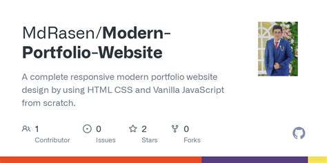 GitHub - MdRasen/Modern-Portfolio-Website: A complete responsive modern ...