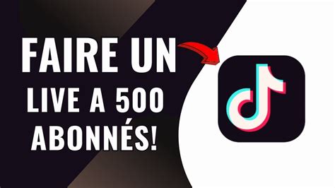 Comment Faire Des Live Sur Tiktok A Abonn S Facile Youtube