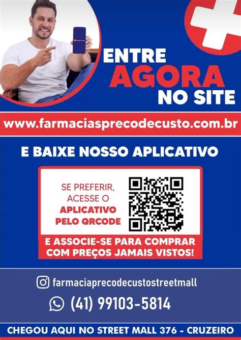 Farmacia 24h Sao Jose Dos Pinhais - Farmácia Preço de Custo Street Mall Cruzeiro | São José dos Pinhais PR