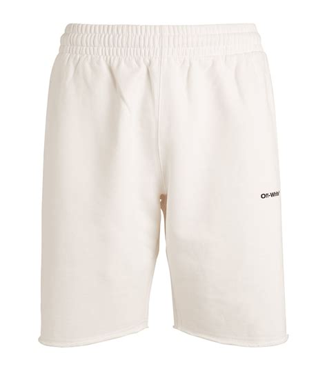 Off White Wave Diagonals Shorts Harrods Cy