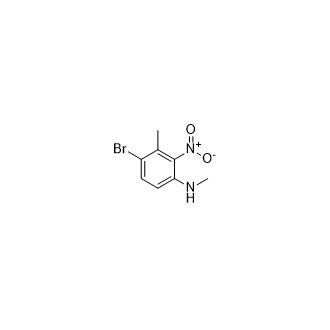 Bromo N Methyl Methyl Nitroaniline Cas Chemsrc