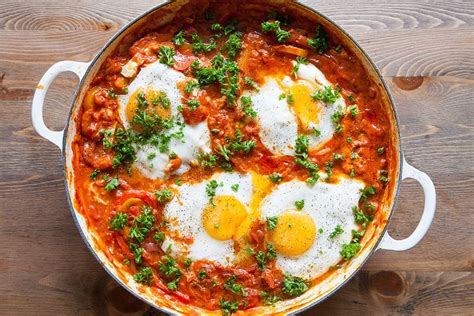 Breakfast Eggs In Spicy Tomato Sauce A Mummy Too