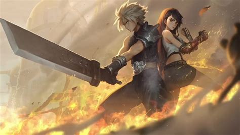 Cloud Strife Tifa Lockhart Final Fantasy VII Remake Live Wallpaper ...