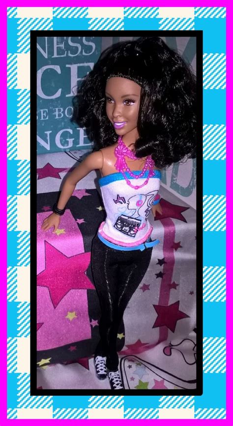 Barbie Fashionista Nikki Ooak Style By Aneka