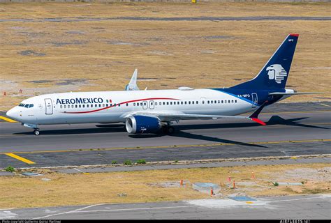 Aeromexico Boeing 737 NG Max XA MFO fhoto 80722 Airfleets aviación