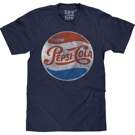 T Pepsi Cola Vintage Logo Sht T