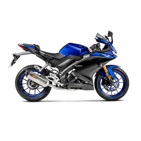 Ligne Complete Pot D Echappement AKRAPOVIC YAMAHA YZF R 125 2019 2020