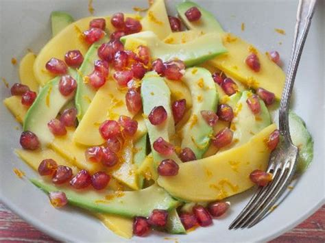 Salade Mangue Avocat Grenade Recette De Salade Mangue Avocat Grenade