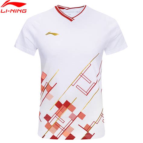 Women Badminton T Shirt 2023 Li Ning International Badminton T Shirt Li