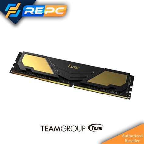 Team Elite 8GB DDR4 3200 Gold Heatsink Lazada PH