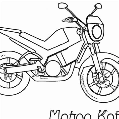 Alegra O Dia Das Crian As Desenho De Moto Para Colorir