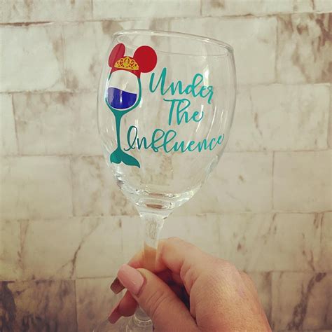 Disney Princess Wine Glasses Etsy