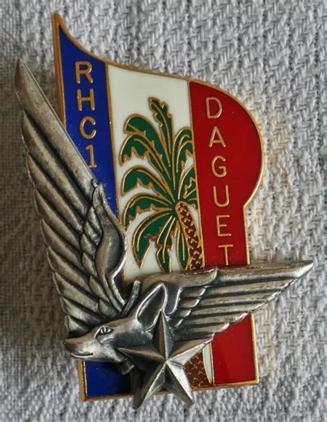 INSIGNE ALAT 1 RHC Régiment d Hélicoptère de Combat Daguet Balme