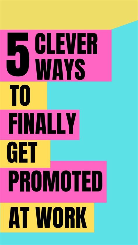 7 Ways To Get Promoted At Work Artofit