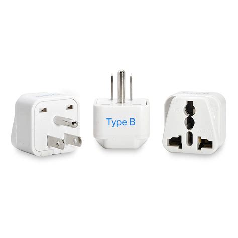 Buy Ceptics Europe To US Plug Adapter Type B USA Plug Adapter