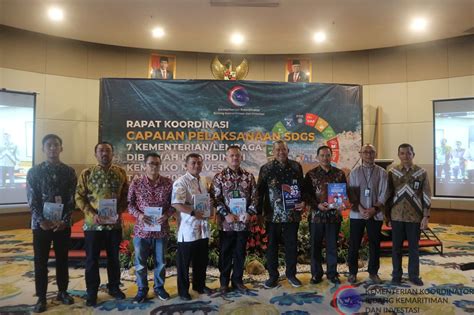 Kemenko Marves Lakukan Monev Dan Luncurkan Buku Capaian Sdgs