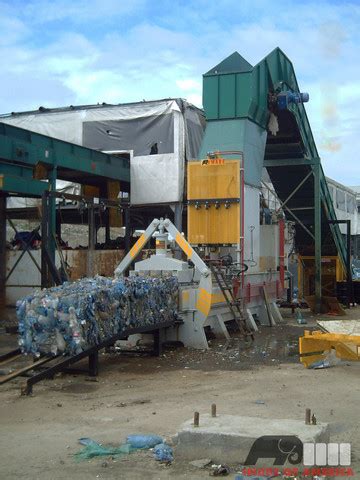 Imabe Single Ram Baler H Techonology For Solid Waste