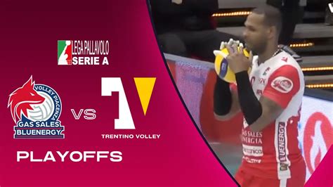 Piacenza Vs Trentino Highlights SuperLega Matchday Playoffs YouTube